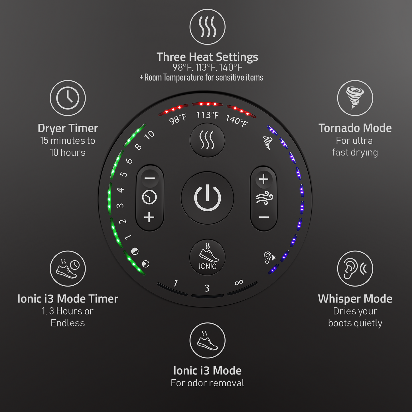 Hanger Black Ionic i3 x LOWE'S