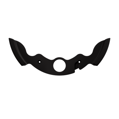 Wall mount for fan - black