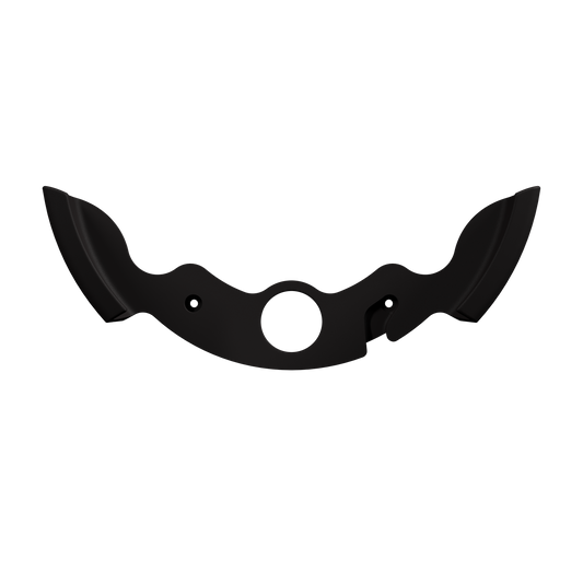 Wall mount for fan - black